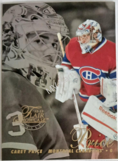2012-13 Fleer Retro - 1996-97 Flair Showcase Row 2 Design #12 Carey Price