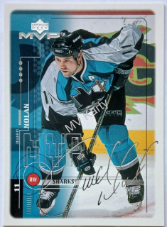 1998-99 Upper Deck MVP - [Base] - Silver Script #173 Owen Nolan