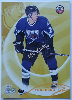 2002-03 In the Game Be A Player All-Star Edition - [Base] #24 Peter Forsberg