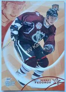 2002-03 In the Game Be A Player All-Star Edition - [Base] #20 Sergei Fedorov