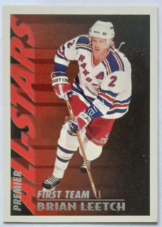 1994-95 Topps Premier - [Base] #37 All-Stars - Brian Leetch