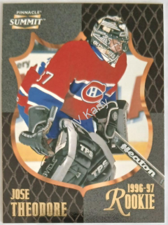1996-97 Pinnacle Summit - [Base] #182 1996-97 Rookie - Jose Theodore