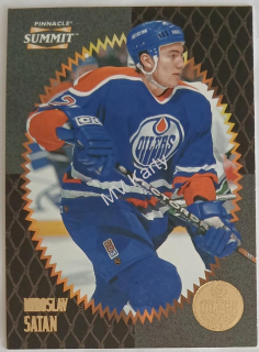 1996-97 Pinnacle Summit - [Base] #166 - Miroslav Satan