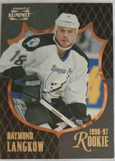 1996-97 Pinnacle Summit - [Base] #186 1996-97 Rookie - Daymond Langkow