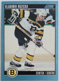 1992-93 Score Canadian - [Base] #208 Vladimir Ruzicka
