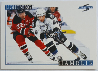 1995-96 Score - [Base] #185 Roman Hamrlik