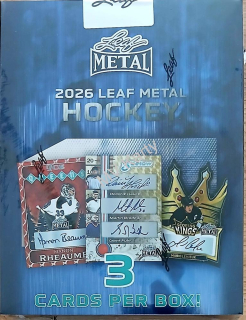 2026 Leaf Metal Hockey Legends Hobby box