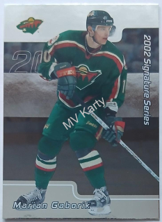 2001-02 In the Game Be A Player Signature Series - [Base] #084 Marian Gaborik