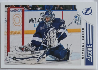 2013-14 Score - [Base] #474 Mathieu Garon