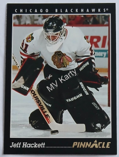 1993-94 Pinnacle - [Base] #373 Jeff Hackett