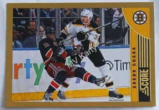 2013-14 Score - [Base] - Gold #21 Zdeno Chara
