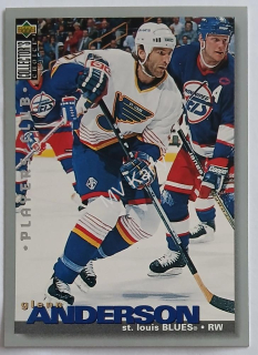 1995-96 Upper Deck Collector's Choice - [Base] - Player's Club #46 Glenn Anderson