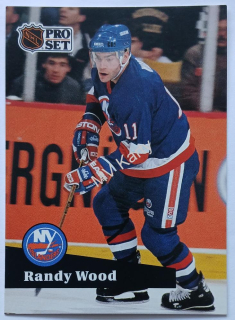 1991-92 Pro Set - Prototypes #_RAWO Randy Wood