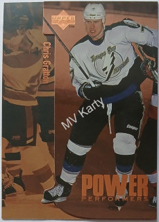 1996-97 Upper Deck - Power Performers #P10 Chris Gratton