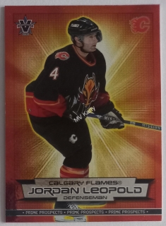 2002-03 Pacific Vanguard - Prime Prospects #6  Jordan Leopold