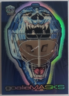 1999-00 Pacific Dynagon Ice - Goalie Masks #5 Curtis Joseph