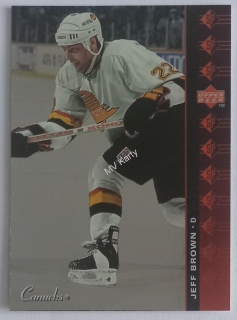 1994-95 Upper Deck - SP #SP-81 Jeff Brown