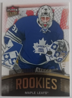 2015-16 Upper Deck Fleer Showcase - Ultra Rookies #U29 Garret Sparks #/699