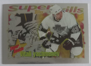 1995-96 Topps Super Skills - Super Rookies #SR15 Vitali Yachmenev