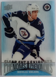 2018-19 Upper Deck Tim Hortons Collector's Series - Clear Cut Phenoms #CC-11 Nikolaj Ehlers