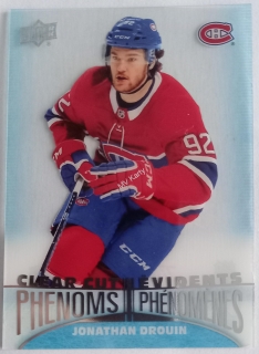 2018-19 Upper Deck Tim Hortons Collector's Series - Clear Cut Phenoms #CC-5 Jonathan Drouin
