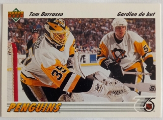 1991-92 Upper Deck - [Base] - French #116 - Tom Barrasso