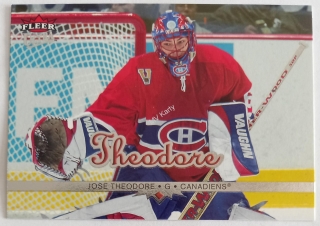 2005-06 Fleer Ultra - [Base] #105 Jose Theodore