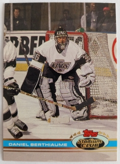 1991-92 Topps Stadium Club - [Base] #290 Daniel Berthiaume