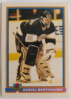 1991-92 Bowman Kings Hockey Card #190 Daniel Berthiaume