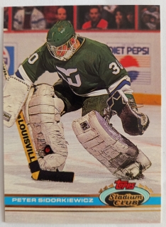 1991-92 Topps Stadium Club - [Base] #125 Peter Sidorkiewicz