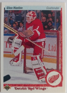 1990-91 Upper Deck - [Base] #395 Glen Hanlon