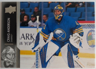 2021-22 Upper Deck Extended Series - [Base] - #518 Craig Anderson