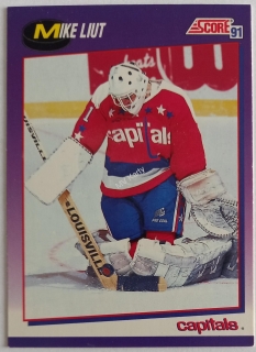 1991-92 Score American - [Base] #99 Mike Liut