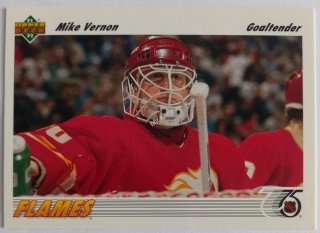 1991-92 Upper Deck - [Base] #163 Mike Vernon