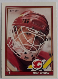 1991-92 O-Pee-Chee - [Base] #107 Mike Vernon