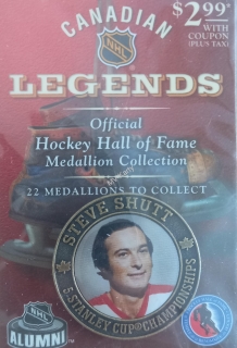 2004 Canadian Legends Medallion Collection - Steve Shutt mince