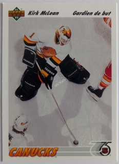 1991-92 Upper Deck - [Base] - French #191 Kirk McLean