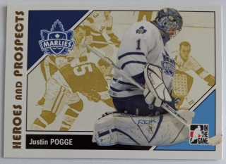 2007-08 In the Game Heroes and Prospects - [Base] #19  Justin Pogge