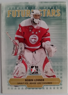 2009-10 In the Game Between the Pipes - [Base] #72  Future Stars - Robin Lehner