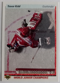 1990-91 Upper Deck - [Base] #463  Trevor Kidd