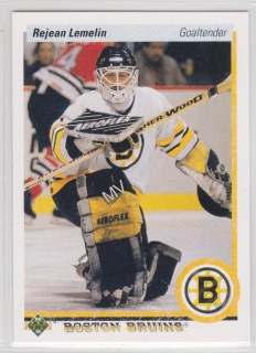 1990-91 Upper Deck - [Base] #215 - Reggie Lemelin