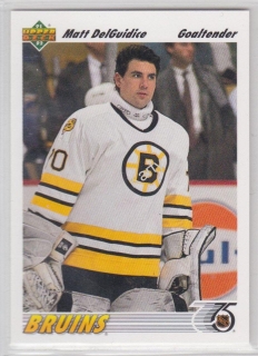 1991-92 Upper Deck - [Base] #463 - Matt DelGuidice