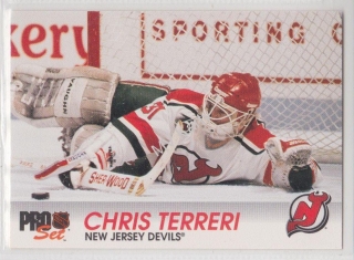 1992-93 Pro Set - [Base] #97 - Chris Terreri