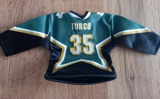 2006-07 Upper Deck Mini Jersey - Jerseys #NNO - Marty Turco