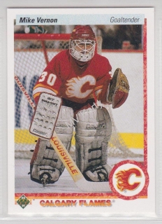 1990-91 Upper Deck - [Base] #254 - Mike Vernon