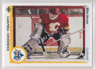 1990-91 Upper Deck - [Base] #495 - Mike Vernon