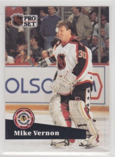 1991-92 Pro Set - [Base] #277 - Mike Vernon