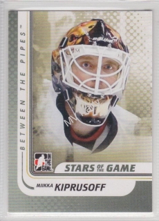 2010-11 In the Game Between the Pipes - [Base] #125 - Miikka Kiprusoff
