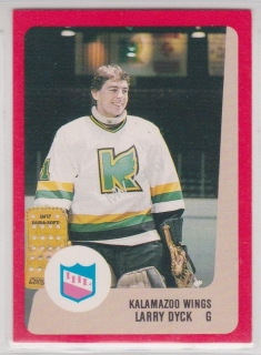 1988-89 ProCards AHLIHL - [Base] #_LADY - Larry Dyck