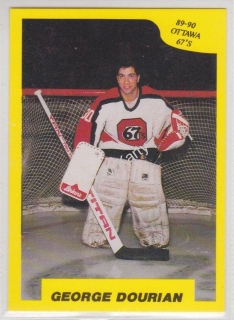 1989-90 7th Inning Sketch OHL - [Base] #71 - George Dourian